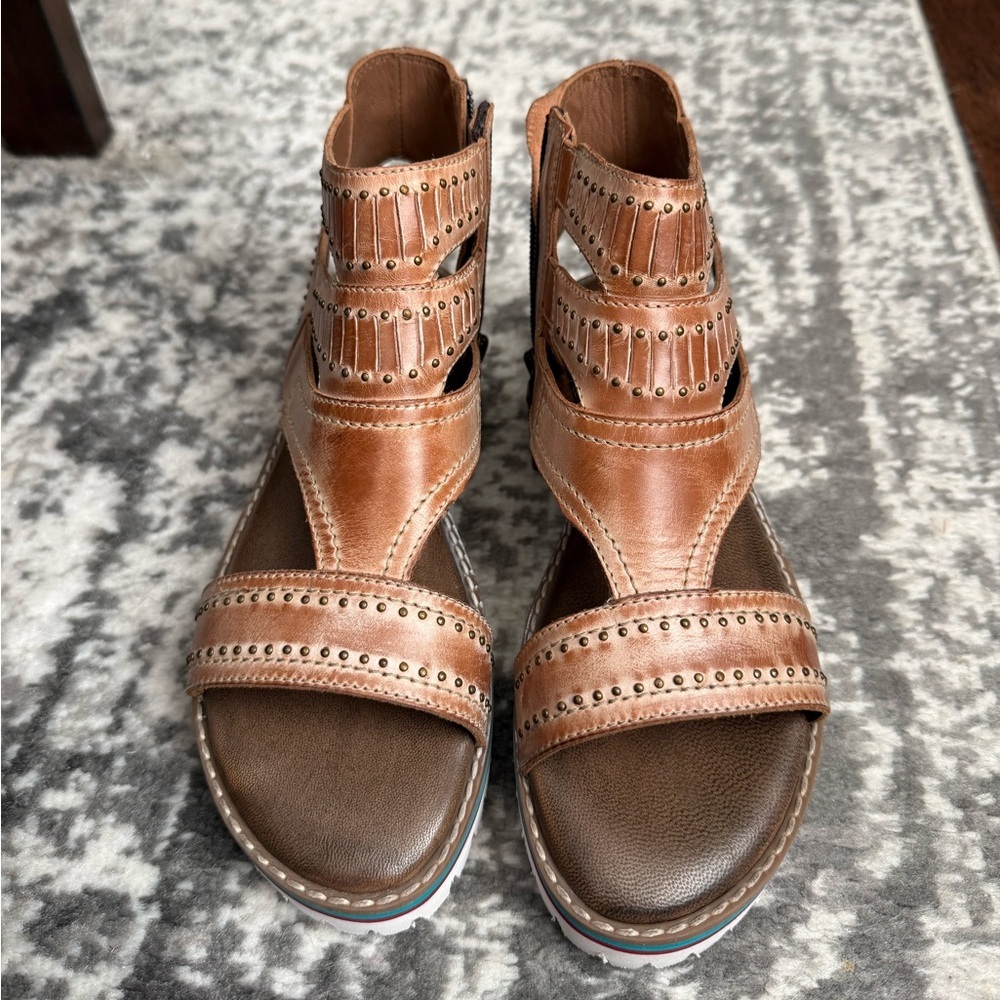New Roan Charla Hi Oats Epica Sandals size 7 - Picture 2 of 6